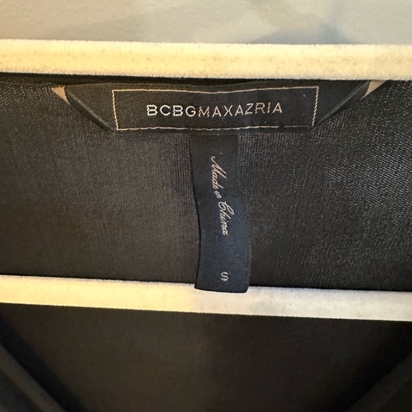 BCBGMAXAZRIA BLACK ‘PEARL’ MAXI DRESS - Picture 2 of 5